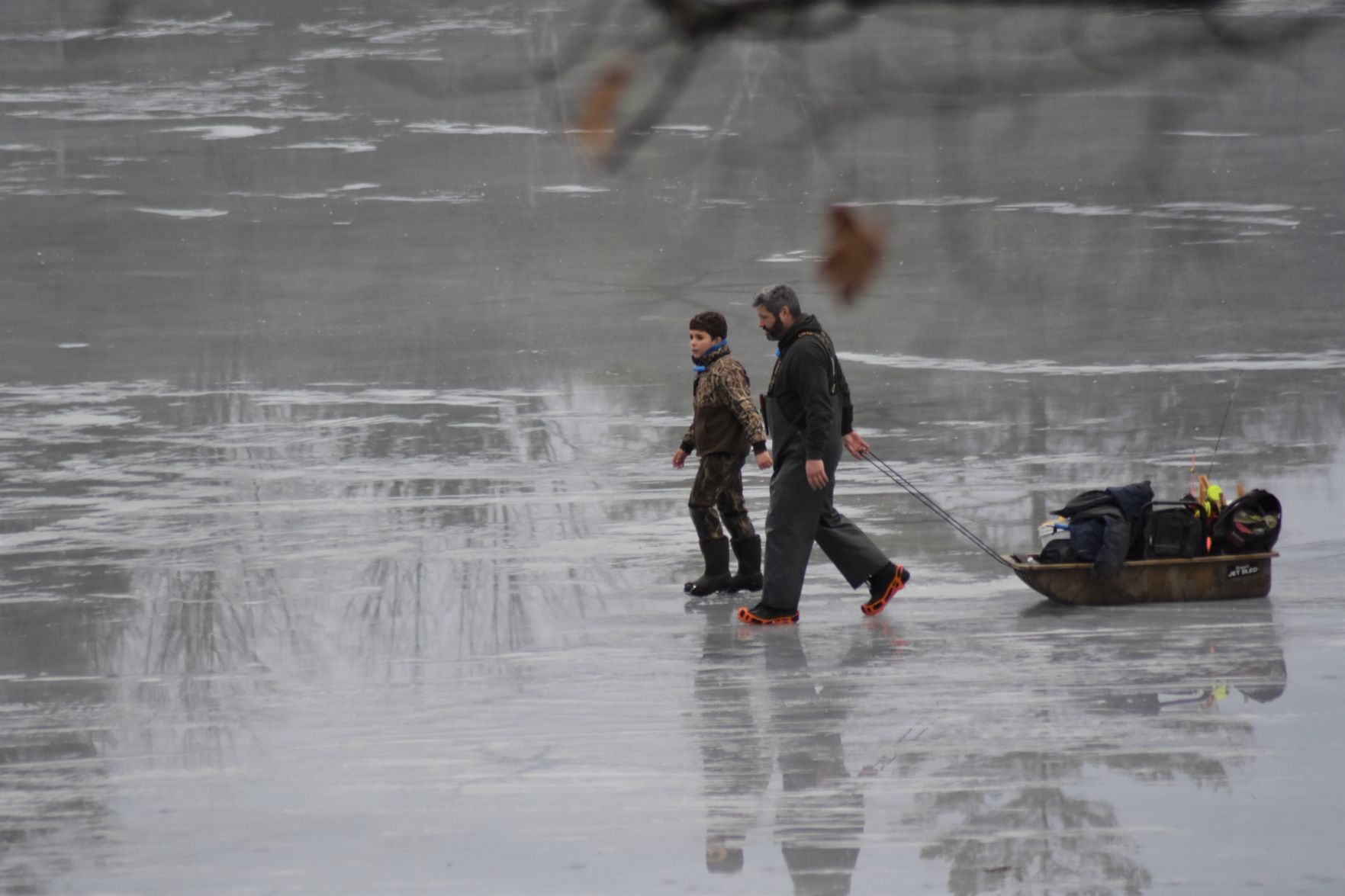 Ice fishing